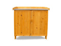 Table de jardin avec meuble bas. 98 x 48 x 95 cm