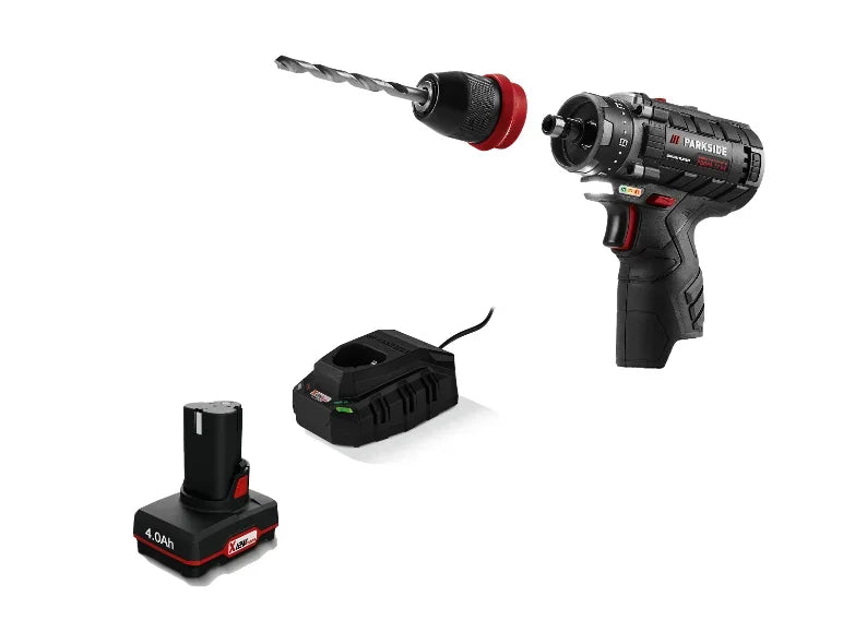 Perceuse-visseuse sans fil + Batterie + Chargeur. 12 V