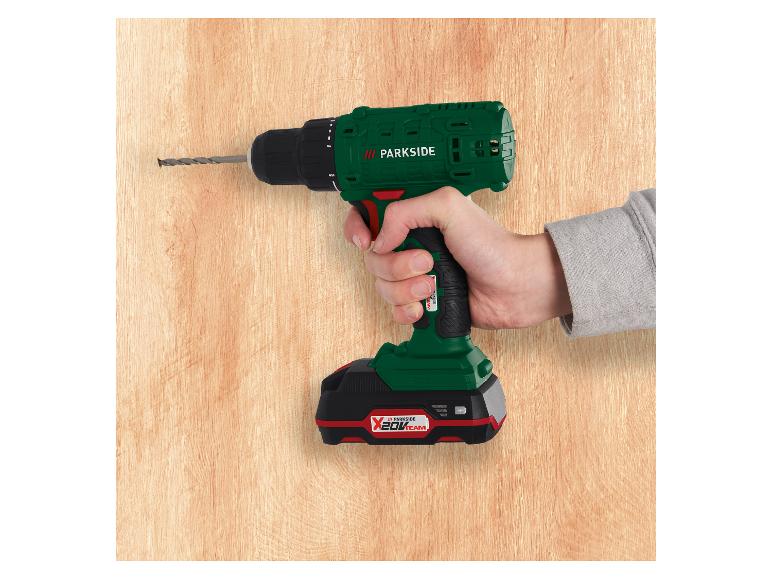 Perceuse-visseuse sans fil avec batterie et chargeur PBSA 20-Li A1. 20 V