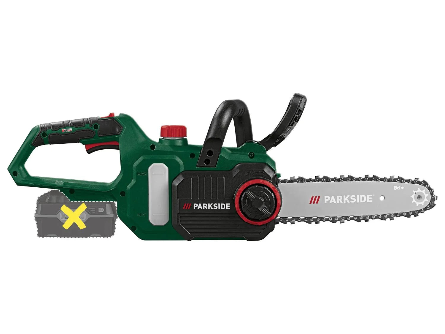 PARKSIDE® 20V Cordless Chainsaw »PAKS 20-Li E5«. without battery and charger