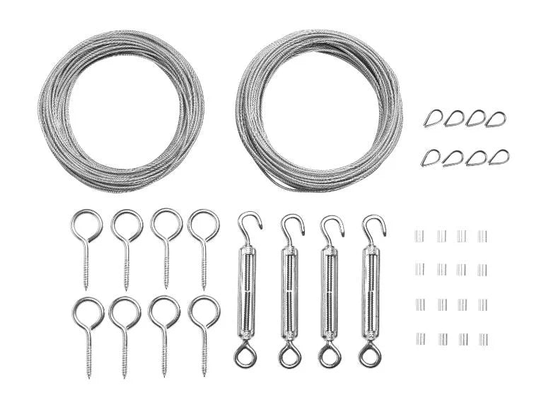Set de câble métallique pour treillis