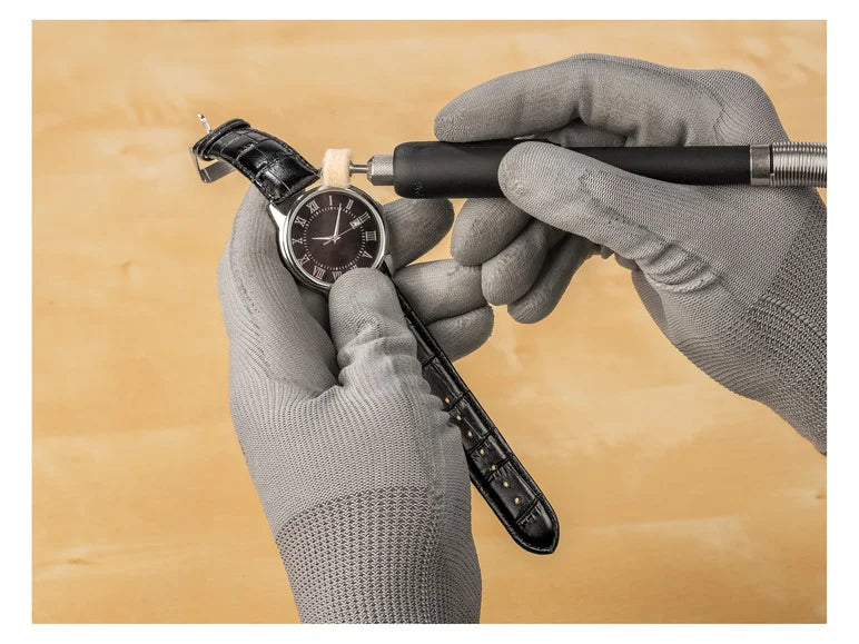 Touret à meuler double avec arbre flexible PDFW 120 B3. 120 W