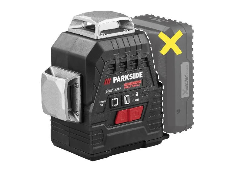 Niveau laser en croix sans fil PKLLP 3360 A1