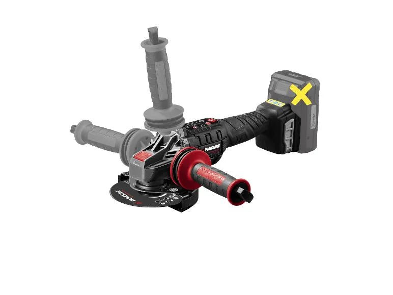 Meuleuse d'angle sans fil PWSAP 20 Li F6. 20 V