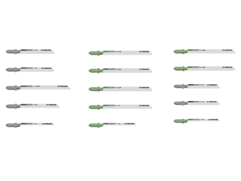 Set de lames de scie sauteuse PSTZ 3 A1