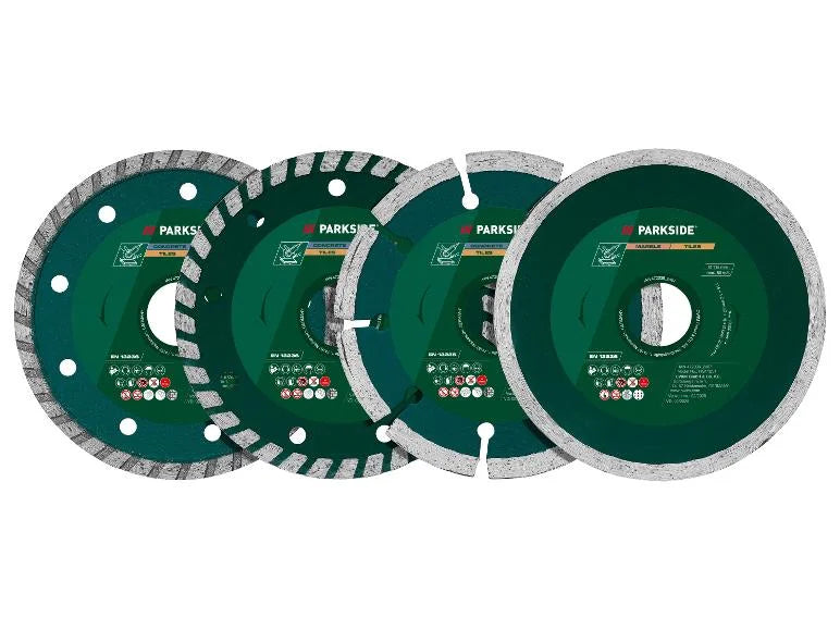 Set de disques pour meuleuse d'angle. Ø 115 mm