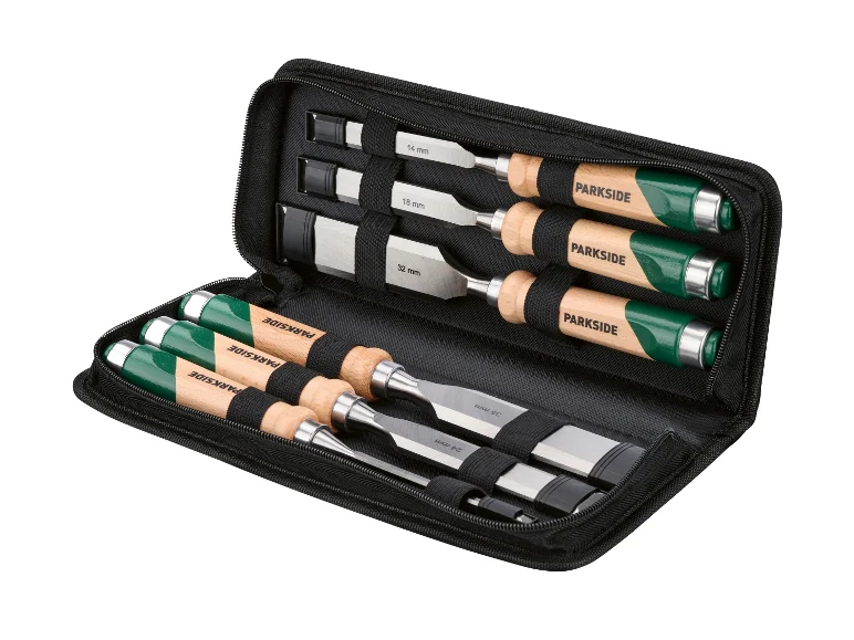 Set de ciseaux à bois. 6 pièces