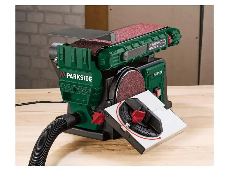 Ponceuse à bande et à disque PBTS 370 B3. 370 W