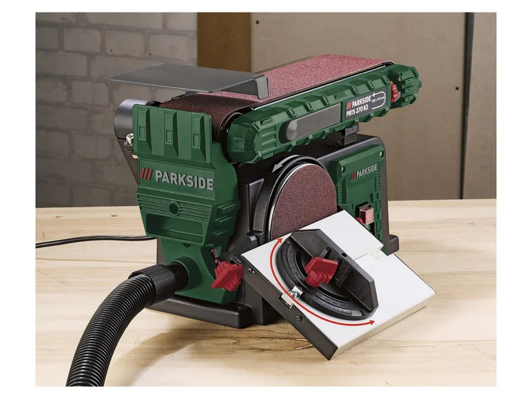 Ponceuse à bande et à disque PBTS 370 B3. 370 W