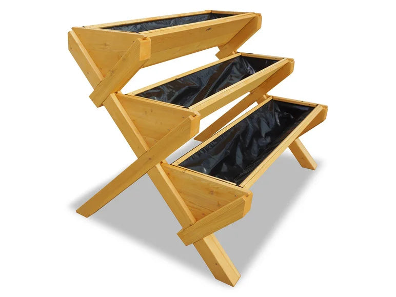Potager en bois sur pieds »Trio«