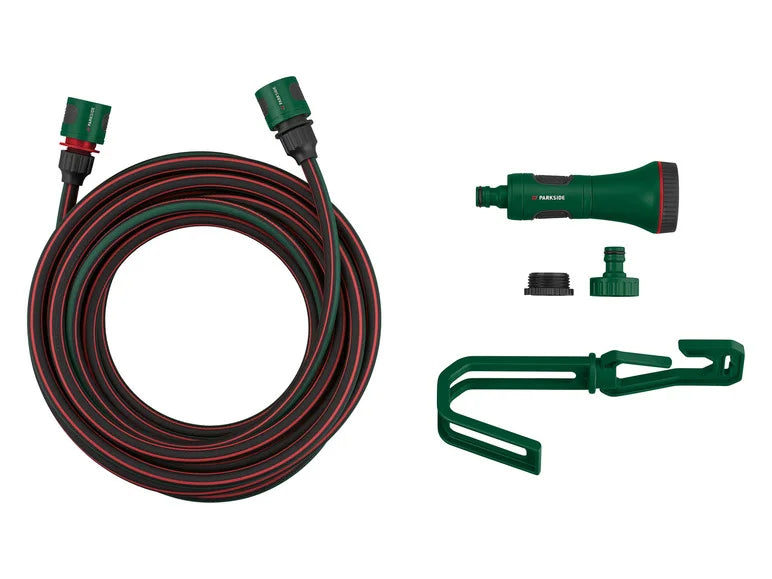 Set de tuyau d'arrosage pour terrasse. 7.5 m. 3/8