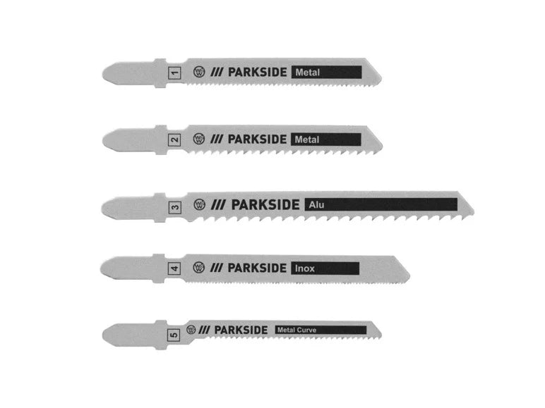 Lames de scie sauteuse PSTZ 3 A1. 5 pièces