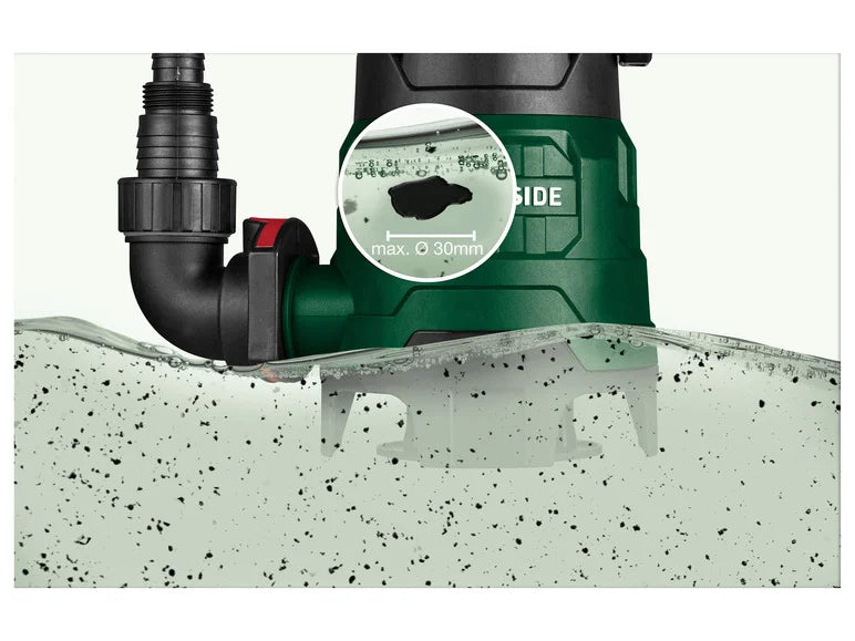 PARKSIDE® Pompe submersible pour eaux sales PTPS 400 B1. 9000 l/h
