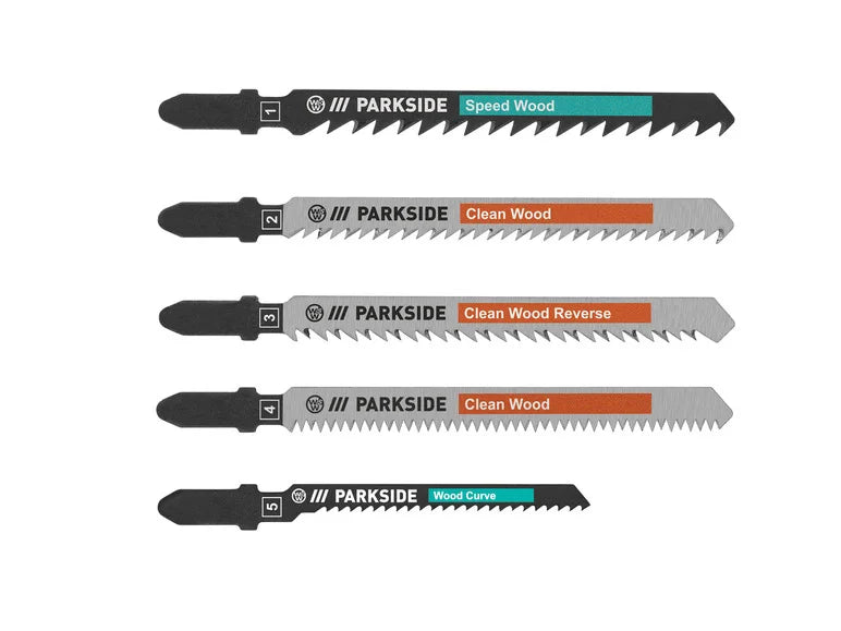 Lames de scie sauteuse PSTZ 3 A1. 5 pièces