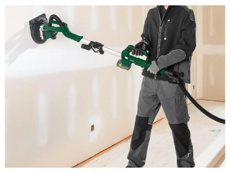 Ponceuse mur et plafond sans fil + 2 Batteries. 20 V