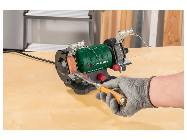 Touret à meuler double avec arbre flexible PDFW 120 B3. 120 W