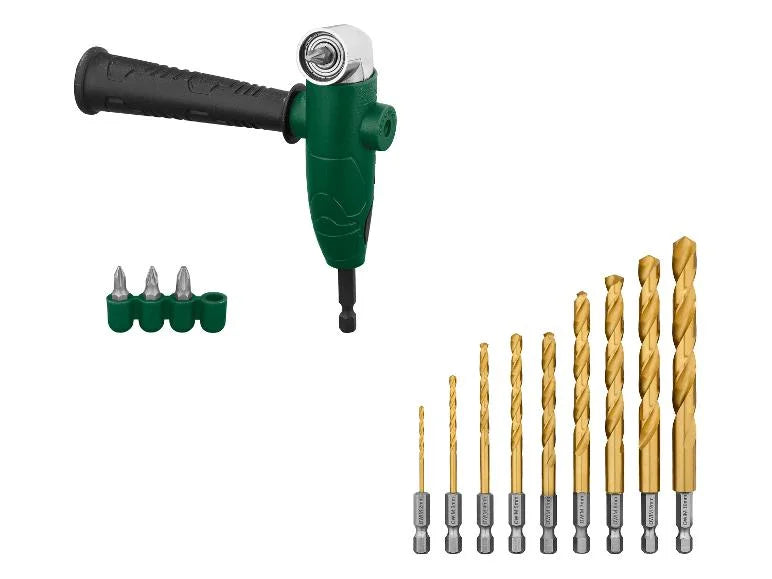Renvoi d'angle pour perceuse ou Forets hélicoïdaux HSS