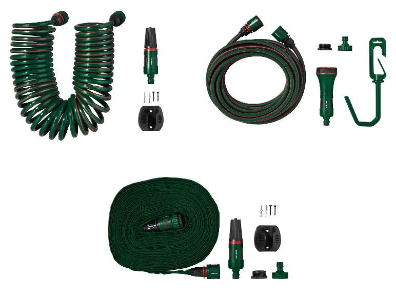 Set tuyau d'arrosage. 7 pièces