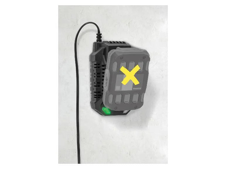 Ponceuse mur et plafond sans fil + Batterie + Chargeur. 20 V