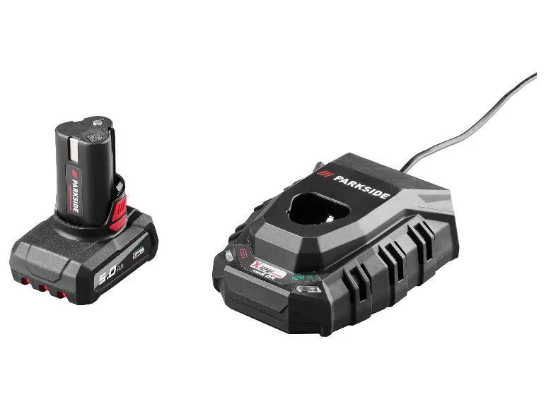 Perceuse-visseuse sans fil et accessoires PPBSSA 12 BF24 A1. 12 V