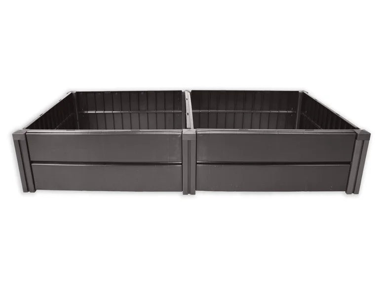 Carré potager surélevé Demeter. anthracite