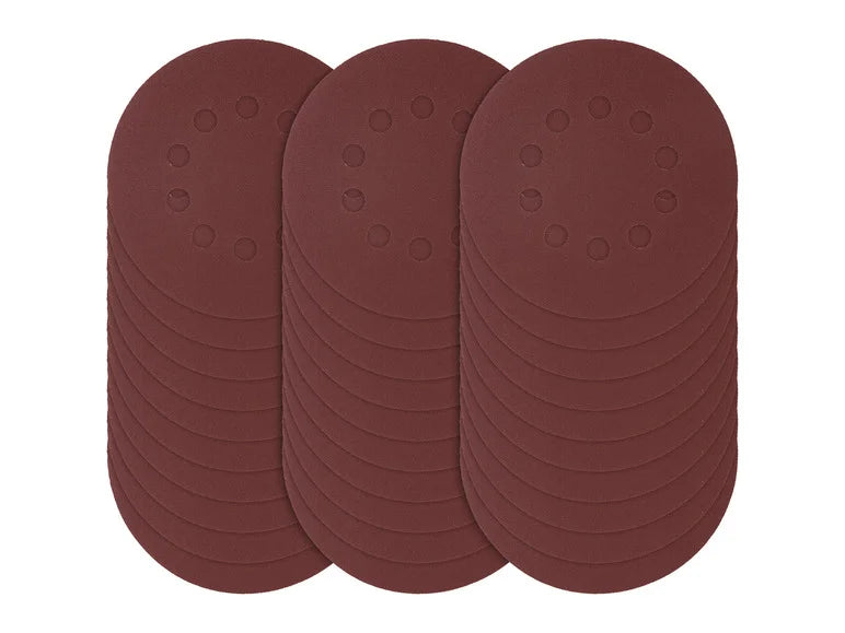 Set de 30 papiers abrasifs pour ponceuse multisupports