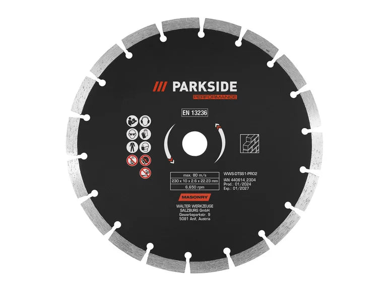 Disques à tronçonner ou disques à ébarber. Ø 230 mm