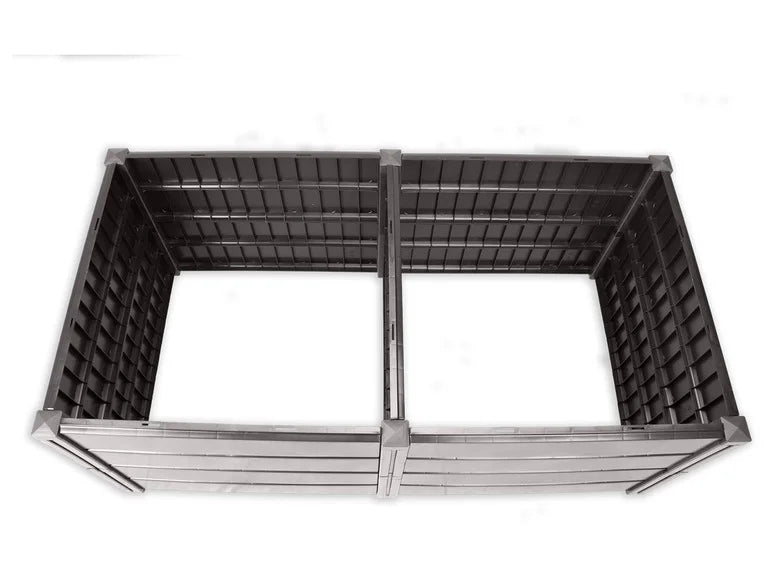 Carré potager surélevé Demeter. anthracite
