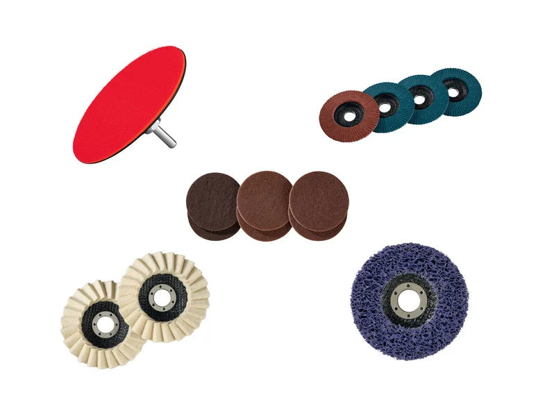Accessoires pour meuleuse d'angle. Ø 115 mm