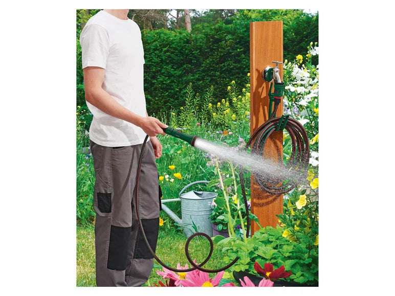 Set de tuyau d'arrosage pour terrasse. 7.5 m. 3/8