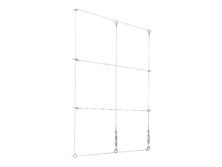 Set de câble métallique pour treillis