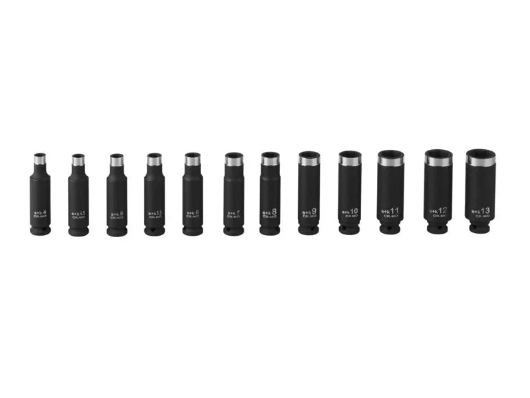PARKSIDE PERFORMANCE® Set de douilles et embouts pour clé à choc. PSS 21 A1. 21 pièces
