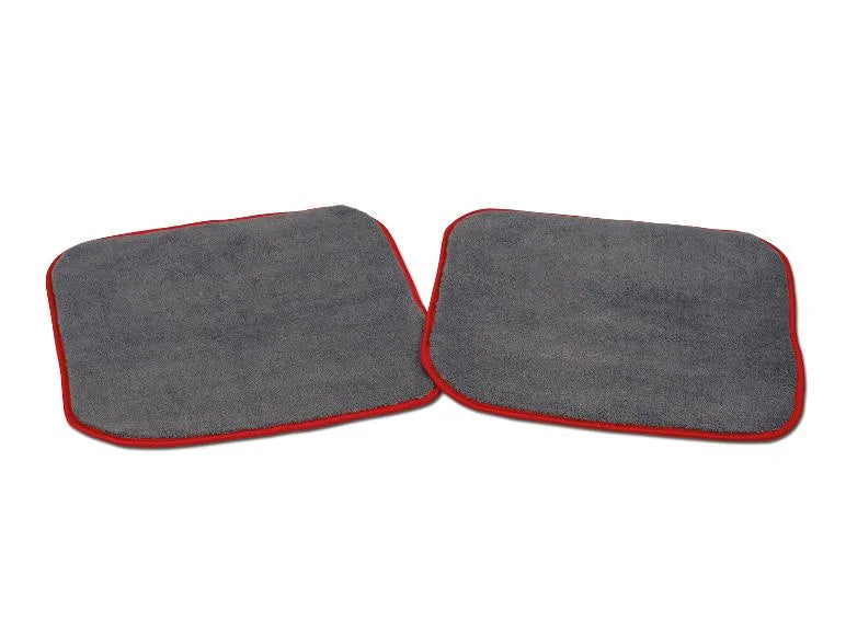 Chiffons en microfibre Lot de 2 ou Set de nettoyage pour voiture