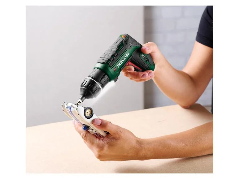 Visseuse sans fil avec embouts interchangeables PAS D7. 4 V