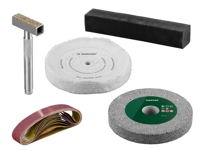 Accessoires pour ponceuses à bande verticales