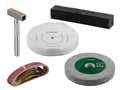 Accessoires pour ponceuses à bande verticales