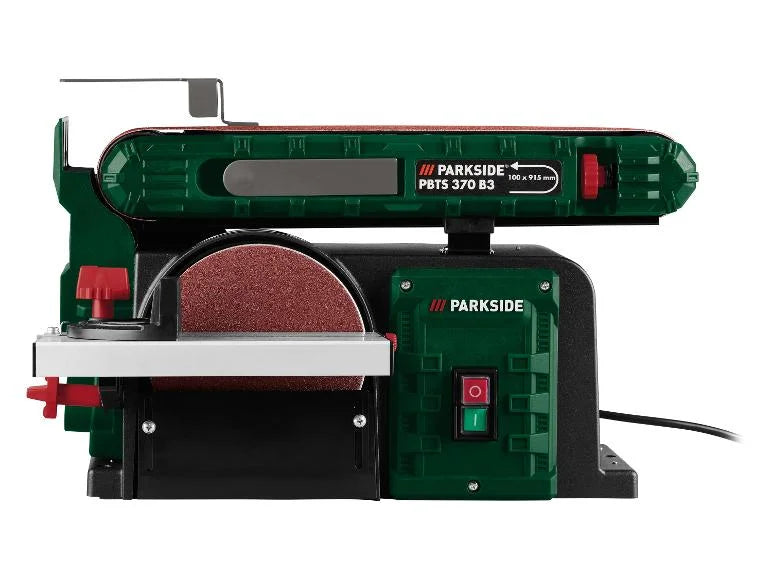 Ponceuse à bande et à disque PBTS 370 B3. 370 W