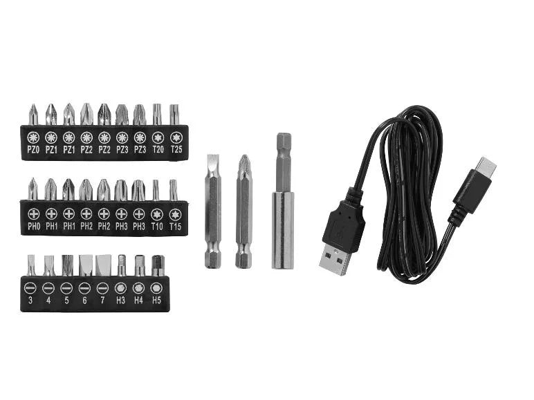 Visseuse sans fil avec embouts interchangeables PAS D7. 4 V