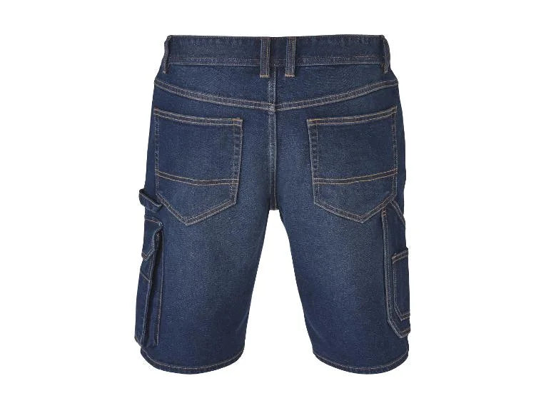 Short de travail en jean homme