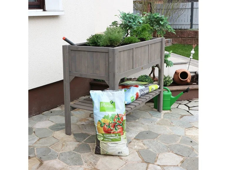 Potager en bois sur pieds