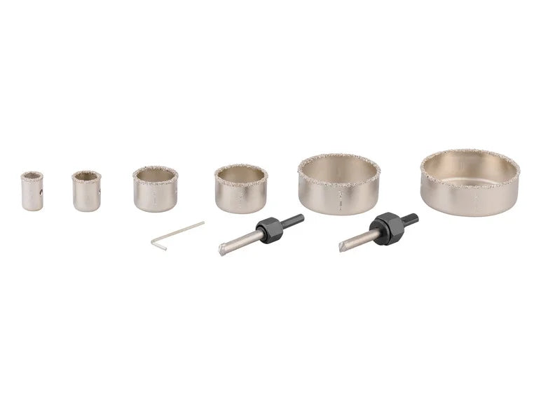 Jeu de scies cloches bimétalliques ou jeu de scies cloches au carbure. 9 pièces