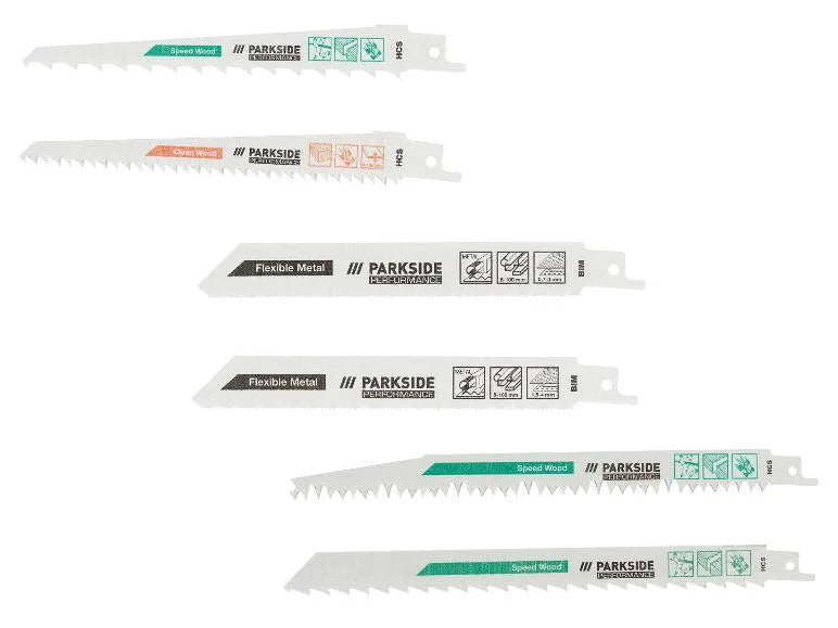 Set de lames de scie sabre PFSZP 3 A1