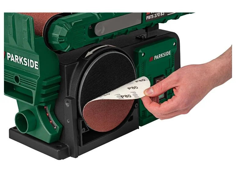 Ponceuse à bande et à disque PBTS 370 B3. 370 W